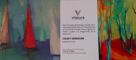 Exposición Isabel Germain en Casas de Lo Matta